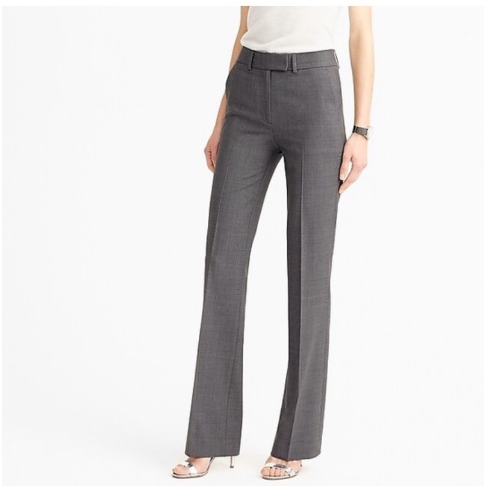 *WANTED**ISO. J.Crew Preston Pant 00 00P wool linen chambray